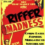 Riffer Madness gig poster
